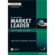 Market Leader 3rd Edition Pre-Intermediate Active Teach CD-ROM de David Cotton