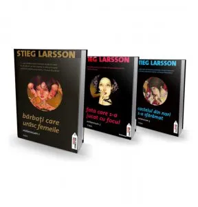 Pachet Trilogia Millennium de Stieg Larsson