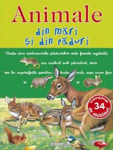 Picto-abtibilduri - Animale din mari si din paduri