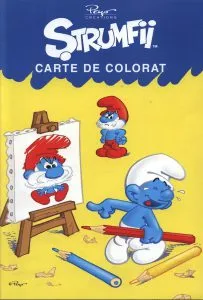 Strumfii - Carte de colorat