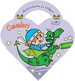 Autocolante cu sclipici - Cavaleri