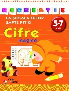 Cifre magice, caiet de lucru 5-7 ani. Editia a II-a