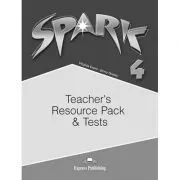 Curs limba engleza Spark 4 Monstertrackers Material aditional pentru profesor si teste de Virginia Evans