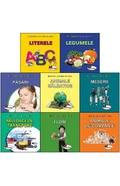 Pachet 3: 8 carti. Sunt mic si vreau vreau sa aflu de Autor Anonim