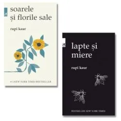 Pachet Poezie: Lapte si miere si Soarele si florile sale de Rupi Kaur