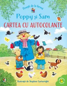 Poppy si Sam. Cartea cu autocolante de Stephen Cartwright
