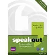 Speakout Pre-intermediate Workbook with Key and Audio CD de Antonia Clare
