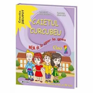 Caietul curcubeu - MEM de la usor la greu sem II de M. Lazar