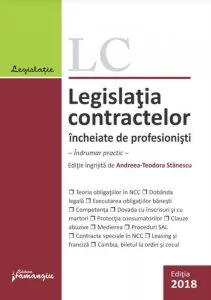 Legislatia contractelor incheiate de profesionisti de Andreea-Teodora Stanescu