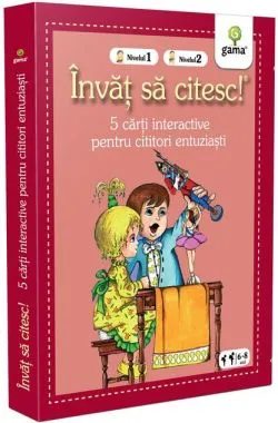 Pachet pentru cititori entuziaști I (6-8 ani), nivelul 1-2. Învăț să citesc