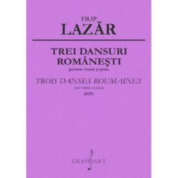 Trei dansuri romanesti pentru vioara si pian