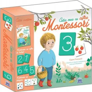 Cutia mea cu cifre Montessori ( 3 ani)