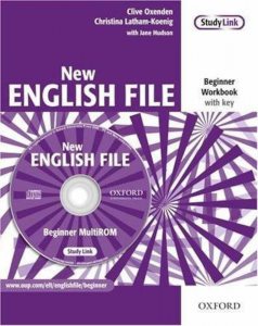 New English File Beginner Workbook with Answer Booklet and MultiROM Pack