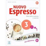 Nuovo Espresso 3 (libro   DVD)/Expres nou 3 (carte   DVD). Curs de italiana B1. Carte si exercitii pentru elevi