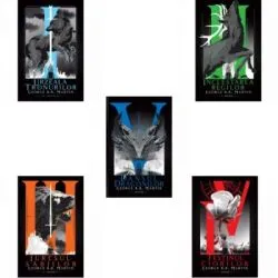 Pachet format din 5 titluri din seria "Cantec de Gheata si Foc" Autorul George R. R. Martin de George R. R. Martin