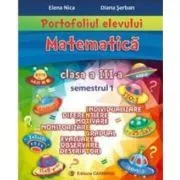Portofoliul elevului pentru clasa a 3-a. Semestrul 1 de Elena Nica