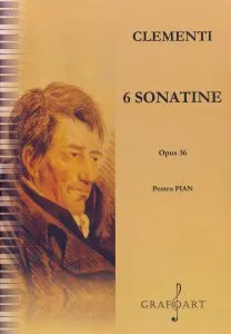 6 sonatine, opus 36 pentru pian de Muzio Clementi