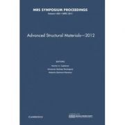 Advanced Structural Materials – 2012: Volume 1485