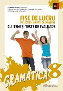 Gramatica pentru clasa a VIII-a, Fise de lucru, 2016-2017 de A. E. Sasu