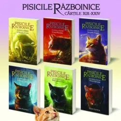 Pachet Pisicile Razboinice. Seria IV. Cartile XIX de Erin Hunter