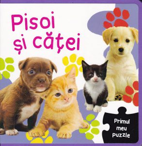 Pisoi și căței. Primul meu puzzle