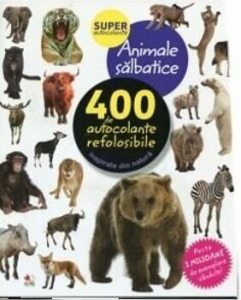 Animale salbatice. 400 de autocolante refolosibile
