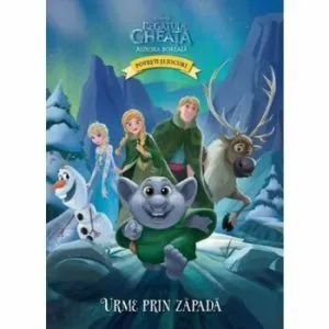 Disney. Regatul de gheata. Aurora boreala - Urme pe zapada