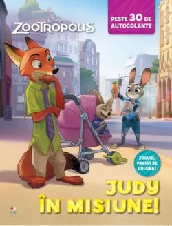 Disney. Zootropolis. Judy în misiune. Peste 30 de autocolante de Disney
