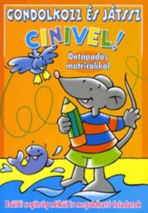 Gondolkozz es jatssz Cinivel! - Narancssarga - Ontapados matricakkal