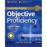 Objective Proficiency Student's Book Pack (Student's Book with Answers with Downloadable Software and Class Audio CDs (2)) (Objective) de Annette Capel