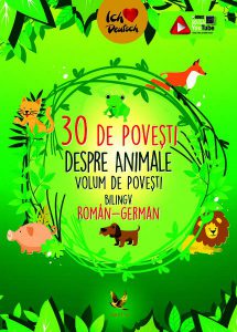 30 de povești despre Animale. Volum de povești bilingv român-german