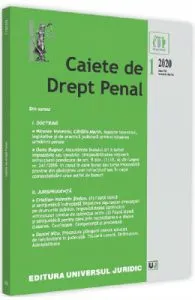 Caiete de drept penal Nr.1/2020