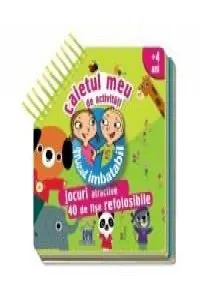 Caietul meu de activitati - Micul Imbatabil  4 ani