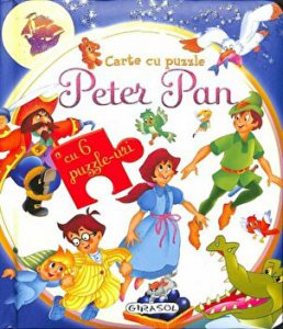 Carte cu puzzle - Peter Pan - Cu 6 puzzle-uri
