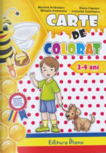 Carte de colorat - 3-4 ani (ed. a 2-a, 2015)