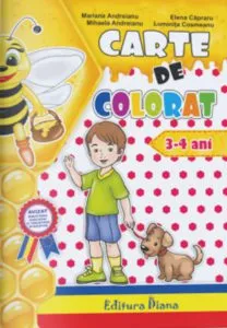 Carte de colorat - 3-4 ani (ed. a 2-a, 2015) de Mariana Andreianu