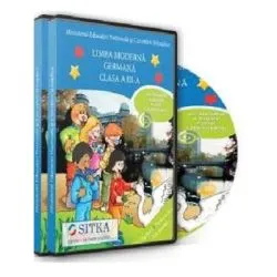 CD AUDIO pentru Limba moderna Germana, Clasa a 3-a Partea 1-2 de M.G. Bertarini