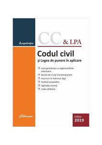Codul civil și Legea de punere în aplicare. Actualizat la 9 octombrie 2019