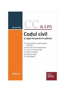 Codul civil și Legea de punere în aplicare. Actualizat la 9 octombrie 2019