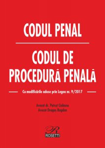 Codul penal. Codul de procedură penala
