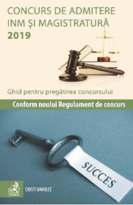 Concurs de admitere INM si Magistratura 2019