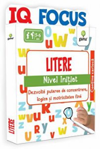 Litere - Nivel Initiat - Dezvolta puterea de concentrare, logica si motricitatea fina