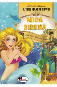 Mica sirena de Stiu sa citesc cu litere mari de tipar!