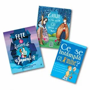 Pachet Micul explorator. Fete si feciori de imparati. Omul cu trei minti si alte basme cu talc. Ce se intampla cu mine? de Razvan Nastase
