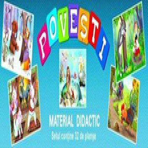 Povesti. Material didactic. 22 de planse