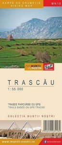 Trascău. Hartă de drumeție