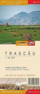 Trascău. Hartă de drumeție