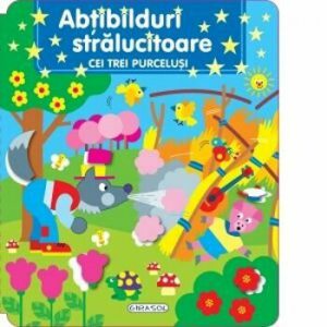 Abtibilduri stralucitoare: Cei trei purcelusi