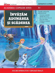 Disney. Academia copiilor isteți. Învățăm adunarea și scăderea (5  ani)