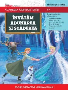 Disney. Academia copiilor isteți. Învățăm adunarea și scăderea (5  ani)
